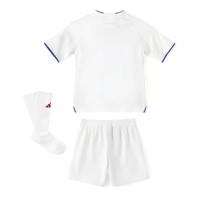2025-2026 Olympique Lyon Home Mini Kit (Niakhate 19)-SoccerKits Hub | Buy Soccer Jerseys Online